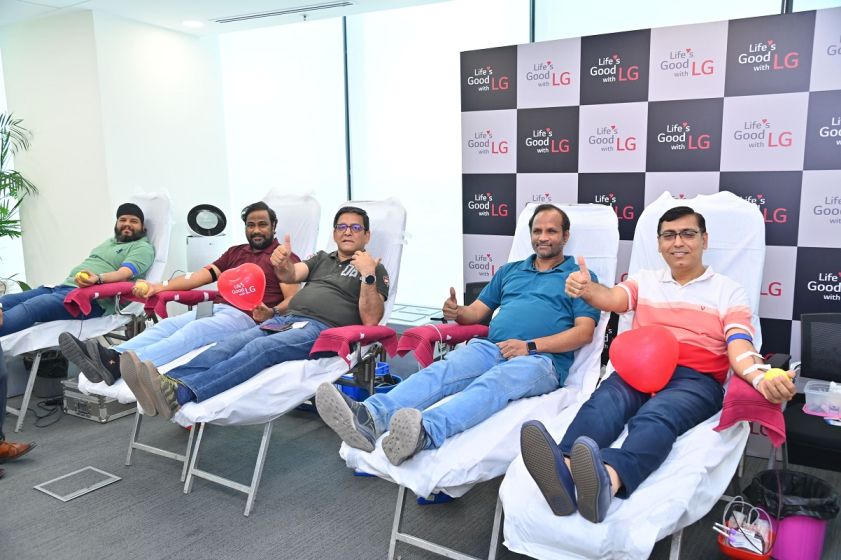 LG Electronics India embarks on a nationwide mega Blood Donation Drive