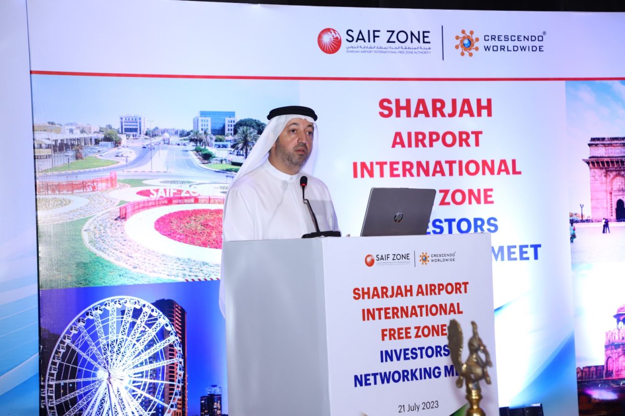 Sharjah Airport International Free Zone Authority, Govt. of Sharjah, UAE organized Conference & One to One Meetings from 21-22 July 2023 at the Grand Hyatt, Gurugram