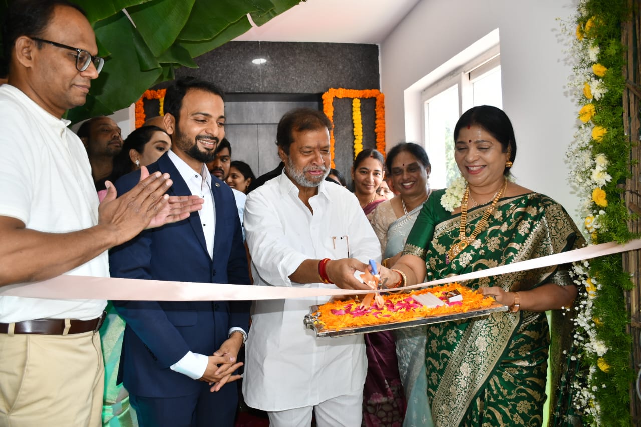 Telangana Health Minister Sri Damodar Rajanarasimha Inaugurates Euderm Skin and Hair Clinic in Jubilee Hills, Hyderabad