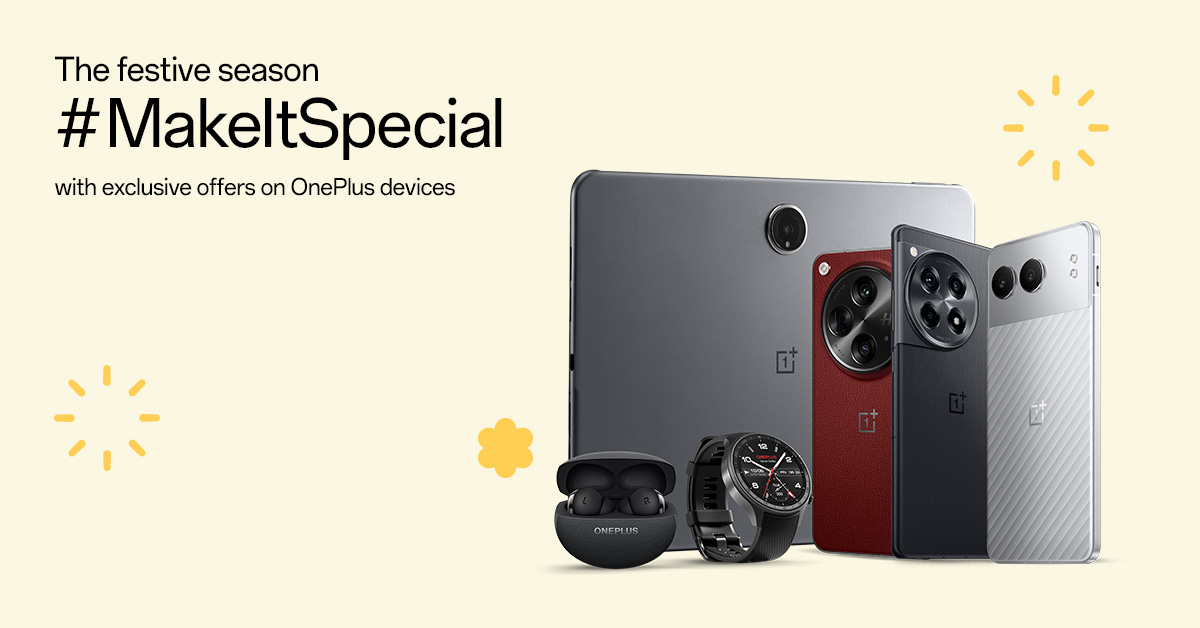 OnePlus Unveils an Exciting Line-up of Festive Offers Across Products This Diwali