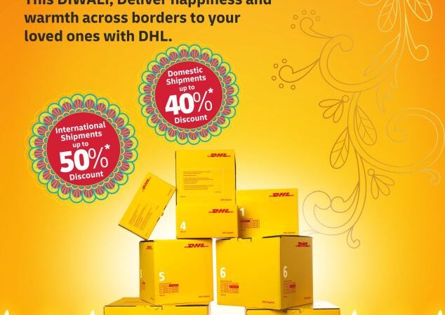 DHL Express lights up Diwali with up to 50% off for India’s international shipments