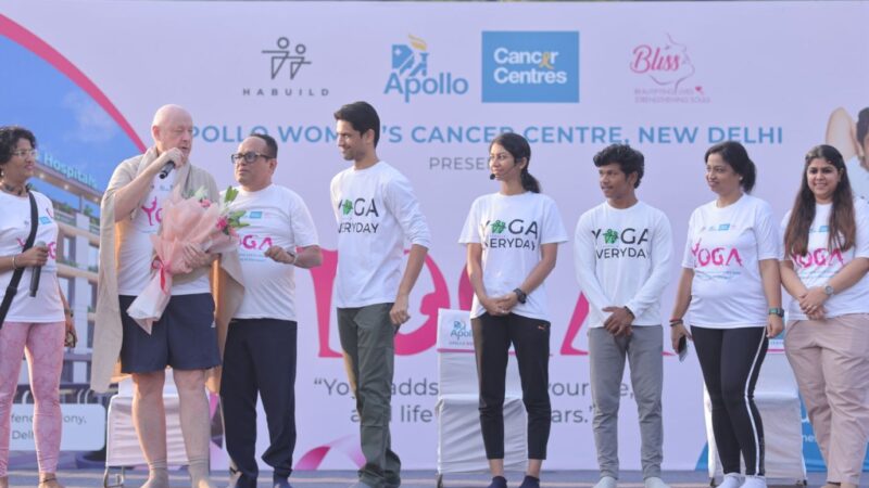 Apollo Cancer Centres Creates Awareness for Breast Cancer through Yoga