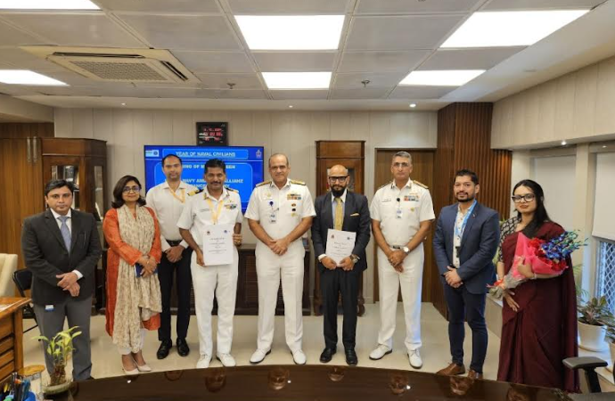 Indian Navy signs MoU with Bajaj Allianz Life Insurance for providing insurance to Naval civilians