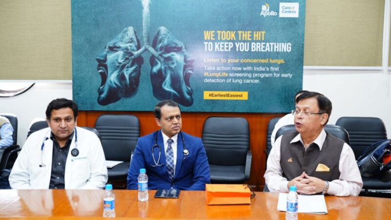 Apollo Cancer Centre Leads the Way with India’s First LungLife Screening Program to Combat Lung Cancer